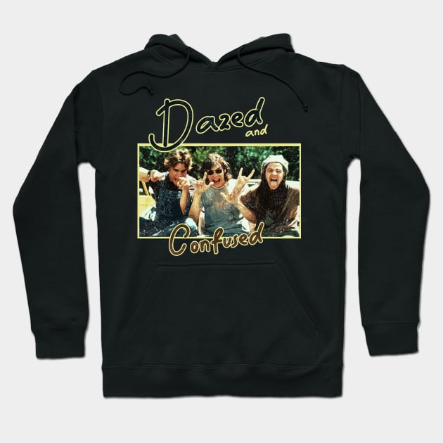 Dazed And Confused squad classic retro Hoodie by olivia parizeau